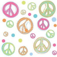 RoomMates RMK1437SCS Glitter Peace Signs Peel & Stick Wall Decals RoomMates RMK1437SCS Glitter Peace Signs Peel & Stick Wall Decals