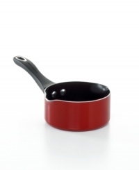 Pour more-an innovative design makes it easy to heat, melt and pour butter, milk and more without spills or messes for flawless prep from start to finish. An aluminum construction defines efficiency by heating up fast, while the dimpled surface with professional nonstick creates hot air pockets that promote even heating & unbelievable release. Lifetime warranty. Pour more-an innovative design makes it easy to heat, melt and pour butter, milk and more without spills or messes for flawless prep from start to finish. An aluminum construction defines efficiency by heating up fast, while the dimpled surface with professional nonstick creates hot air pockets that promote even heating & unbelievable release. Lifetime warranty.