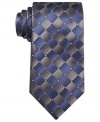 Modern geometry. This John Ashford tie gets your work rotation all squared away.