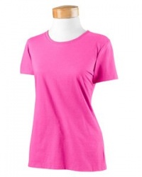 Fruit of the Loom Women's Athletic Crewneck T-Shirt, AZALEA, Medium Fruit of the Loom Women's Athletic Crewneck T-Shirt, AZALEA, Medium