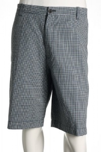 Izod Plaid Cadet Navy Casual Shorts Izod Plaid Cadet Navy Casual Shorts