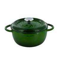 Since 1926, Fontignac has continued the tradition of cooking with weighty, ultradurable cast iron. Expertly constructed in France and made to last a lifetime, this self-basting French oven distributes heat evenly, with prongs along the base of the lid specially designed to continually redistribute moisture. A scratch-resistant graphite Vitriliss® enamel interior is ideal for quick and easy cleaning, and generously sized handles make the cocotte easy to transport and maneuver. Since 1926, Fontignac has continued the tradition of cooking with weighty, ultradurable cast iron. Expertly constructed in France and made to last a lifetime, this self-basting French oven distributes heat evenly, with prongs along the base of the lid specially designed to continually redistribute moisture. A scratch-resistant graphite Vitriliss® enamel interior is ideal for quick and easy cleaning, and generously sized handles make the cocotte easy to transport and maneuver.