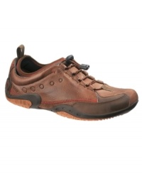 Tough enough for track or trail, these rugged Hush Puppies kicks march to the beat of their own drum. Tough enough for track or trail, these rugged Hush Puppies kicks march to the beat of their own drum.