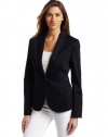 Calvin Klein Jeans Women's Petite Clean Fitted Blazer