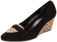 Amalfi by Rangoni Women's Torres Pump,Black Cashmere/Natural Leopard,8 W US Amalfi by Rangoni Women's Torres Pump,Black Cashmere/Natural Leopard,8 W US