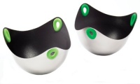 Fusionbrands 3-inch Silicone and Non-Stick Stainless Poach Pod Egg Poaching Tool Fusionbrands 3-inch Silicone and Non-Stick Stainless Poach Pod Egg Poaching Tool