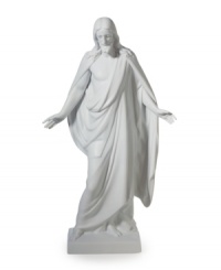 Keep the faith. Elegantly handcrafted in pure white porcelain, the Christus figurine from Lladro suffuses your home with hope and tranquility. Keep the faith. Elegantly handcrafted in pure white porcelain, the Christus figurine from Lladro suffuses your home with hope and tranquility.