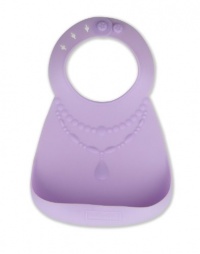 make my day Silicone Baby Bib, Purple make my day Silicone Baby Bib, Purple