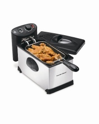 Hamilton Beach 3 Liter Deep Fryer Digital Timer Hamilton Beach 3 Liter Deep Fryer Digital Timer