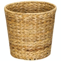 Whitney Design ML-6692 Woven-Banana-Leaf Round-Shaped Waste Basket