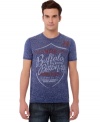 Get a graphic in your weekend wear. This T shirt from Buffalo David Bitton is the coolest way to go casual.