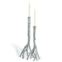 The Enchanted Forest Collection takes its inspiration from the intricacies of form and texture found in foliage from around the world. By interpreting plant forms in cast metal, Aram presents work which is evocative of a natural environment transformed. The Enchanted Forest Collection takes its inspiration from the intricacies of form and texture found in foliage from around the world. By interpreting plant forms in cast metal, Aram presents work which is evocative of a natural environment transformed.