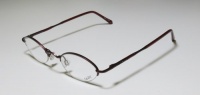 AUTHENTIC ENJOY BY RODENSTOCK 1701 45-20-140 GORGEOUS BROWN/BURGUNDY HALF-RIMLESS OVAL DEMO LENS RX OPTICAL VISION PRESCRIPTION EYEGLASS/GLASSES/FRAMES FLEXIBLE HINGES - womens/mens/unisex AUTHENTIC ENJOY BY RODENSTOCK 1701 45-20-140 GORGEOUS BROWN/BURGUNDY HALF-RIMLESS OVAL DEMO LENS RX OPTICAL VISION PRESCRIPTION EYEGLASS/GLASSES/FRAMES FLEXIBLE HINGES - womens/mens/unisex