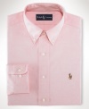 Vintage charm meets modern comfort with this classic woven dress shirt from Polo Ralph Lauren.