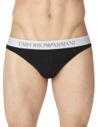 Emporio Armani Men's Basic Stretch Microfiber Thong Emporio Armani Men's Basic Stretch Microfiber Thong