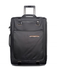 You're seriously in business now with the dependability and long-lasting durability of this sophisticated case. Smart detailing and a fully-stocked interior with multiple organization pockets, suiter and places to stash accessories keep you on task and in style. Tumi quality assurance. You're seriously in business now with the dependability and long-lasting durability of this sophisticated case. Smart detailing and a fully-stocked interior with multiple organization pockets, suiter and places to stash accessories keep you on task and in style. Tumi quality assurance.