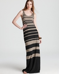 Step up your look in variegated stripes. This easy maxi dress will become spring's go-to--smart for your every day wit strappy sandals and a luxe hobo bag. Step up your look in variegated stripes. This easy maxi dress will become spring's go-to--smart for your every day wit strappy sandals and a luxe hobo bag.