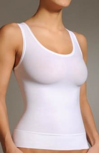 SPANX On Top and In Control Modern Scoop Tank (906) L/White SPANX On Top and In Control Modern Scoop Tank (906) L/White