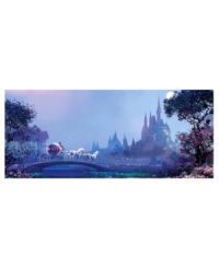 She's on her way! Stephan Martinier recreates Cinderella's miraculous last-minute dash to the ball in Race Through the Night. With all the magic and romance of the classic Disney film, this large canvas print is something kids and adults will cherish. She's on her way! Stephan Martinier recreates Cinderella's miraculous last-minute dash to the ball in Race Through the Night. With all the magic and romance of the classic Disney film, this large canvas print is something kids and adults will cherish.