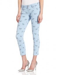 Paige Denim Women's Kylie Crop Retro Cruiser Island Blue Paige Denim Women's Kylie Crop Retro Cruiser Island Blue