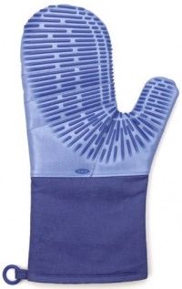OXO Good Grips Silicone Oven Mitt with Magnet. Blueberry Blue OXO Good Grips Silicone Oven Mitt with Magnet. Blueberry Blue