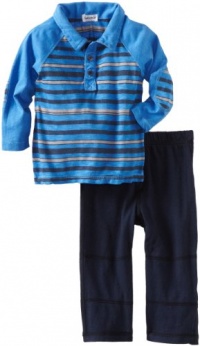 Splendid Littles Baby-boys Infant Capeside Stripe Polo and Pant Set, Castaway, 6-12 Months Splendid Littles Baby-boys Infant Capeside Stripe Polo and Pant Set, Castaway, 6-12 Months