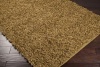 Area Rug 6x6 Square Natural Fiber Green Color - Surya Quito Rug from RugPal