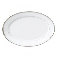 Philippe Deshoulieres Excellence Grey Oval Platter 16 x 11 in Philippe Deshoulieres Excellence Grey Oval Platter 16 x 11 in