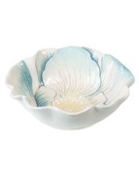 Let this hand-painted Rose serving bowl add to the romantic look of your dinner table. Whether for a fine or casual occasion, mix and match these Edie Rose by Rachel Bilson dinnerware pieces to create your own tabletop bouquet. Let this hand-painted Rose serving bowl add to the romantic look of your dinner table. Whether for a fine or casual occasion, mix and match these Edie Rose by Rachel Bilson dinnerware pieces to create your own tabletop bouquet.