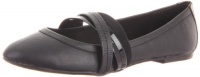 Jessica Simpson Mandi Flat (Toddler/Little Kid/Big Kid),Black,1.5 M US Little Kid