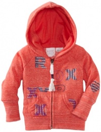 Roxy Kids Baby-Girls Infant Monkey Bars Raglan Sleeve Hoodie, Pink Coral, 6-9 Months Roxy Kids Baby-Girls Infant Monkey Bars Raglan Sleeve Hoodie, Pink Coral, 6-9 Months