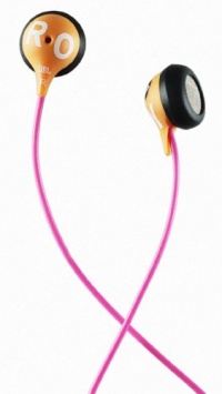 ROXY by JBL Reference 230 Earbud Headphone - Orange/Pink ROXY by JBL Reference 230 Earbud Headphone - Orange/Pink