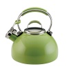 KitchenAid Teakettle 2-Quart Gourmet Essentials Porcelain Enamel Kettle, Green Apple