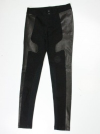 Rag & Bone womens cecil leather panel legging pants Rag & Bone womens cecil leather panel legging pants