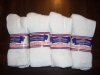 12 Pair Diabetic Socks,mens size 10-13 ,white crew Length,physicians Choice