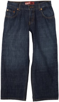 Levi's Boys 8-20 550 Relaxed Fit Jean, Dark Crosshatch, 9 Husky Levi's Boys 8-20 550 Relaxed Fit Jean, Dark Crosshatch, 9 Husky