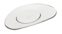 Rosenthal Free Spirit 8-1/4-Inch Clear Glass Oval Side Plate Rosenthal Free Spirit 8-1/4-Inch Clear Glass Oval Side Plate