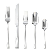 Inspired by the Twisted Torso Building in Sweden. Truly unique design to compliment any pattern of dinnerware. Inspired by the Twisted Torso Building in Sweden. Truly unique design to compliment any pattern of dinnerware.