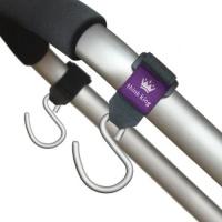 Think King Mighty Buggy Hook for Stroller, Wheelchair, Rollator, Walker, 2 Pack Think King Mighty Buggy Hook for Stroller, Wheelchair, Rollator, Walker, 2 Pack