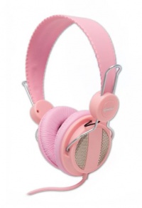 Syba CL-AUD63024 Syba Over the Ear Circumaural Headphone with 3.5mm Lady Pink Connector Syba CL-AUD63024 Syba Over the Ear Circumaural Headphone with 3.5mm Lady Pink Connector