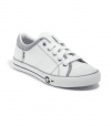 G by GUESS Oona Sneaker, WHITE FABRIC (7 1/2)