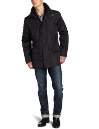 Michael Kors Men's Car Coat, Black, Medium Michael Kors Men's Car Coat, Black, Medium