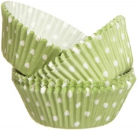 Wilton Green Dots Baking Cups, 75 Count Wilton Green Dots Baking Cups, 75 Count