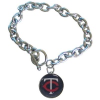 MLB Minnesota Twins Charm Bracelet