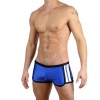 Mens New Side Stripes Boxer Swimsuit By Gary Majdell Sport