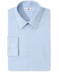 It's all about strategy. Make your next big move in classy checkers with this dress shirt from Bill Blass. It's all about strategy. Make your next big move in classy checkers with this dress shirt from Bill Blass.