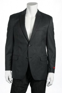 Alfani Red Gray Wool LS 2 Button Sport Coat Alfani Red Gray Wool LS 2 Button Sport Coat