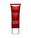 Restores, Renews, RepairsSkin Type: All Skin Types Texture: Cream Comforting 10-minute mask firms, tightens and defines facial contours restoring a youthful vitality to mature skin challenged by natural hormonal changes due to the aging process. Nourishing Mango Oil, Shea Butter and Pueraria Lobata strengthen weakened skin minimizing the appearance of lines and wrinkles caused by daily stress. Skin rebounds with a soft, supple texture and a healthy-looking glow.
