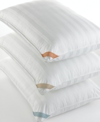 A good night's rest, custom-tailored to your sleep style! Charter Club's down alternative pillow allows you to enjoy the comfort of a 300-thread count damask cotton and plush fill in the level that's best suited to the way you sleep. A good night's rest, custom-tailored to your sleep style! Charter Club's down alternative pillow allows you to enjoy the comfort of a 300-thread count damask cotton and plush fill in the level that's best suited to the way you sleep.