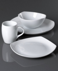 Feature modern elegance on your menu with Dansk's Classic Fjord dinnerware. Dishes in this collection of place settings have glossy white porcelain in fluid, sloping shapes that are part round, part square, and totally fresh. A beautiful way to set the table every day and for any occasion. Feature modern elegance on your menu with Dansk's Classic Fjord dinnerware. Dishes in this collection of place settings have glossy white porcelain in fluid, sloping shapes that are part round, part square, and totally fresh. A beautiful way to set the table every day and for any occasion.